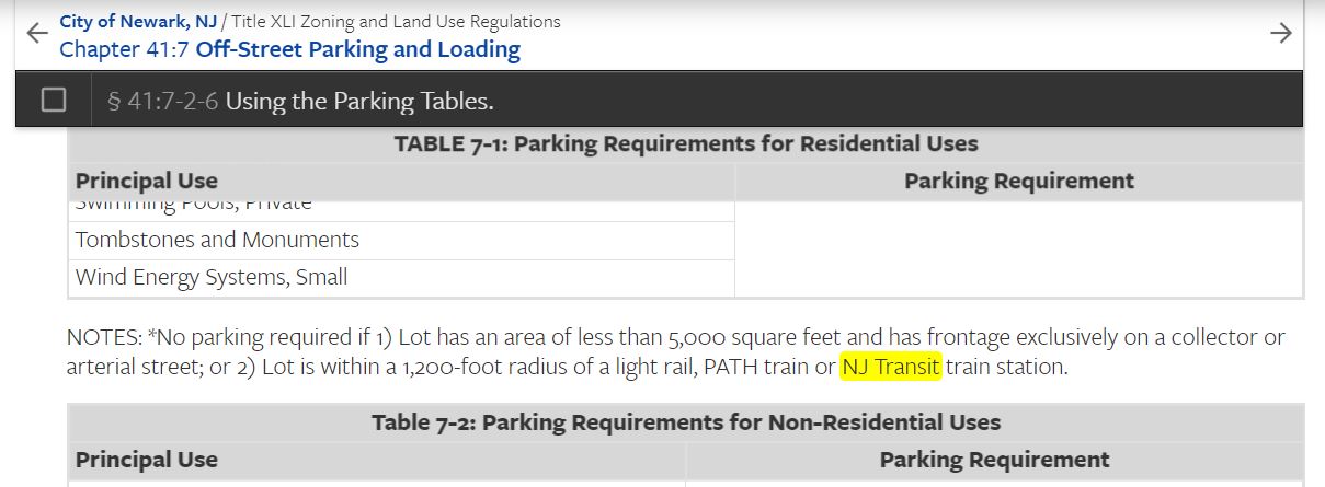 Parking Reform Network Reforms In Newark NJ   Newark NJ 1 1.JPG